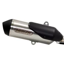 Τελικό εξάτμισης μοτοσυκλέτας ARROW MUFFLER URBAN CH/BK MED Τελικό εξάτμισης μοτοσυκλέτας ARROW MUFFLER URBAN CH/BK MED