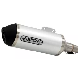 Τελικό εξάτμισης μοτοσυκλέτας ARROW MUFFLER URBAN METRO AL/BK