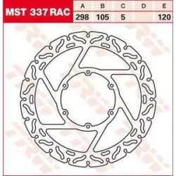Δισκόπλακα εμπρός TRW-LUCAS MST337RAC Δισκόπλακα εμπρός TRW-LUCAS MST337RAC