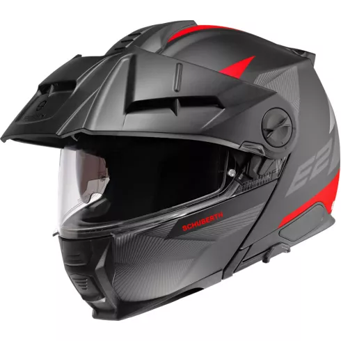Κράνος μηχανής SCHUBERTH E2 DEFENDER ΚΟΚΚΙΝΟ Κράνος μηχανής SCHUBERTH E2 DEFENDER ΚΟΚΚΙΝΟ