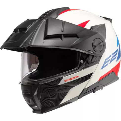 Κράνος μηχανής SCHUBERTH E2 DEFENDER ΑΣΠΡΟ Κράνος μηχανής SCHUBERTH E2 DEFENDER ΑΣΠΡΟ