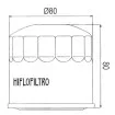 Φίλτρο λαδιού HIFLO HF202 Φίλτρο λαδιού HIFLO HF202 thumb