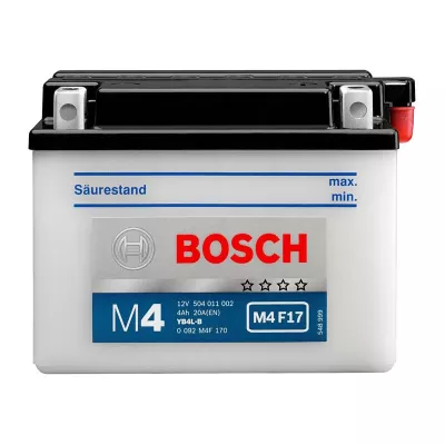 Μπαταρία μοτοσυκλέτας BOSCH М4 4 Ah, 12 V, YB4L-B