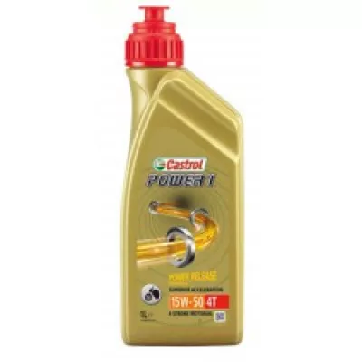 Λάδι μηχανής CASTROL POWER 1 4T 15W50 - 1 λίτρο