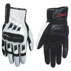 Γάντια μηχανής A-PRO BIONIC WHITE