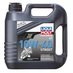 Λάδι μηχανής LIQUI MOLY 10W-40 STREET - 4 λίτρα Λάδι μηχανής LIQUI MOLY 10W-40 STREET - 4 λίτρα