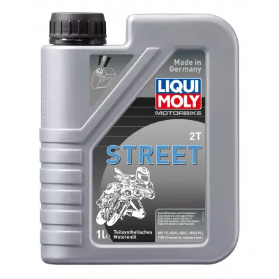 Λάδι μηχανής LIQUI MOLY 2T STREET - 1 λίτρο