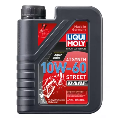 Λάδι μηχανής LIQUI MOLY SAE 10W-60 STREET RACE - 1 λίτρο