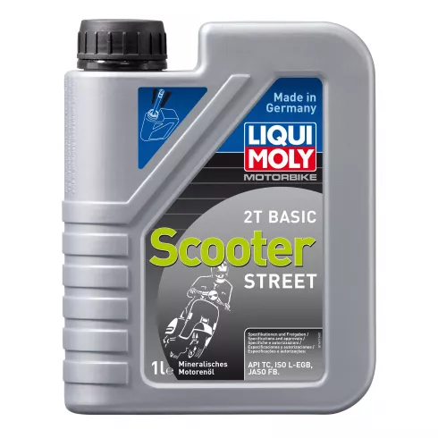 Λάδι μηχανής LIQUI MOLY SCOOTER STREET 2T BASIC - 1 λίτρο Λάδι μηχανής LIQUI MOLY SCOOTER STREET 2T BASIC - 1 λίτρο