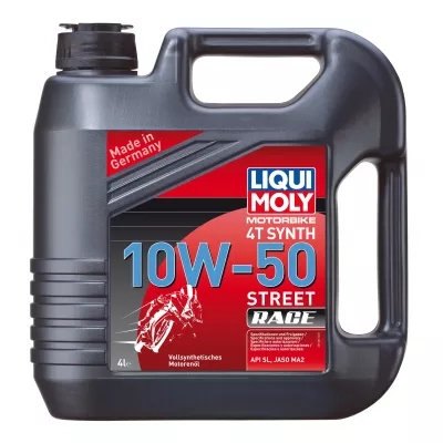 Λάδι μηχανής LIQUI MOLY SAE 10W-50 STREET RACE - 4 λίτρα