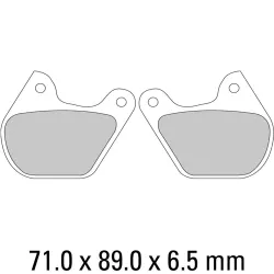 Τακάκια μοτοσυκλέτας FERODO FDB334P