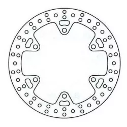 Δισκόπλακα εμπρός TRW-LUCAS MST205
