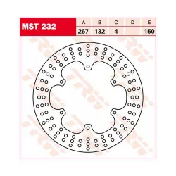 Δισκόπλακα εμπρός TRW-LUCAS MST232 Δισκόπλακα εμπρός TRW-LUCAS MST232