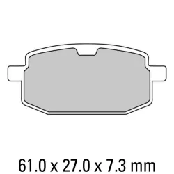 Τακάκια μοτοσυκλέτας FERODO FDB636P