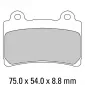 Τακάκια μοτοσυκλέτας FERODO FDB662P thumb