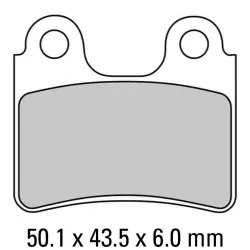Τακάκια μοτοσυκλέτας FERODO FDB2109P Τακάκια μοτοσυκλέτας FERODO FDB2109P