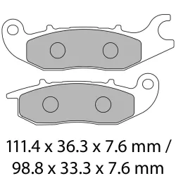Τακάκια μοτοσυκλέτας FERODO FDB2169P