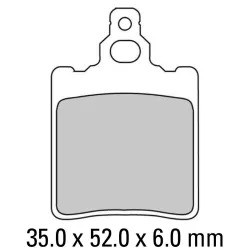 Τακάκια μοτοσυκλέτας FERODO FDB694AG