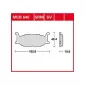 Τακάκια μοτοσυκλέτας TRW MCB640 thumb