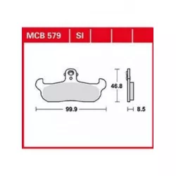 Τακάκια μοτοσυκλέτας TRW MCB579