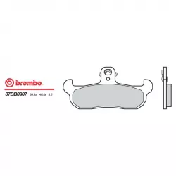 Τακάκια μοτοσυκλέτας OEM BREMBO 07BB0907 Τακάκια μοτοσυκλέτας OEM BREMBO 07BB0907
