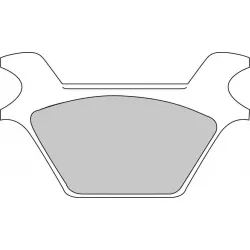 Τακάκια μοτοσυκλέτας FERODO FDB2001SG Τακάκια μοτοσυκλέτας FERODO FDB2001SG