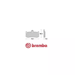 Τακάκια μοτοσυκλέτας BREMBO 07GR06SA