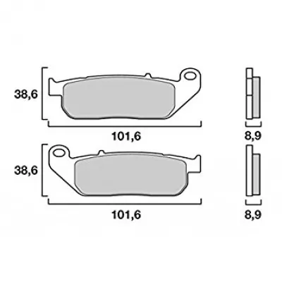 Τακάκια μοτοσυκλέτας BREMBO 07HD13SA Τακάκια μοτοσυκλέτας BREMBO 07HD13SA