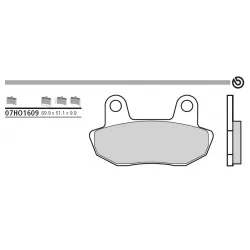 Τακάκια μοτοσυκλέτας OEM BREMBO 07HO1609