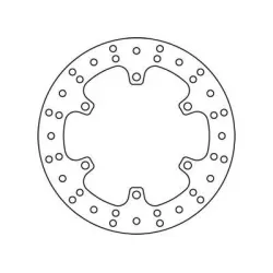 Πίσω δισκόπλακα μοτοσυκλέτας TRW-LUCAS MST363