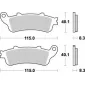 Τακάκια μοτοσυκλέτας BREMBO 07HO42SA thumb