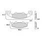 Τακάκια μοτοσυκλέτας BREMBO 07KA09SP thumb