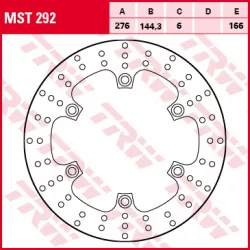Δισκόπλακα εμπρός TRW-LUCAS MST292 Δισκόπλακα εμπρός TRW-LUCAS MST292