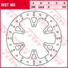 Δισκόπλακα εμπρός TRW-LUCAS MST460
