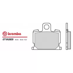 Τακάκια μοτοσυκλέτας OEM BREMBO 07YA0809 Τακάκια μοτοσυκλέτας OEM BREMBO 07YA0809