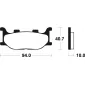 Τακάκια μοτοσυκλέτας BREMBO 07YA34SA thumb