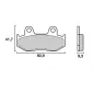Τακάκια σκούτερ BREMBO 07038XS thumb