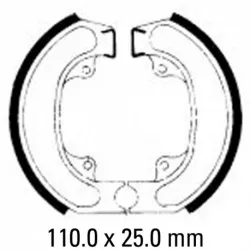 Εμπρός-Πίσω τακάκια μοτοσυκλέτας FERODO FSB715
