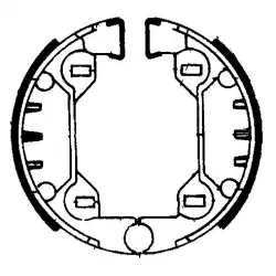 Εμπρός-Πίσω τακάκια μοτοσυκλέτας FERODO FSB822 Εμπρός-Πίσω τακάκια μοτοσυκλέτας FERODO FSB822