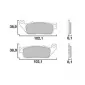 Τακάκια σκούτερ BREMBO 07074XS thumb