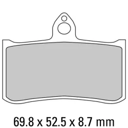 Τακάκια μοτοσυκλέτας FERODO FDB858ST Τακάκια μοτοσυκλέτας FERODO FDB858ST