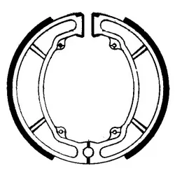 Πίσω τακάκια μοτοσυκλέτας FERODO FSB848 Πίσω τακάκια μοτοσυκλέτας FERODO FSB848