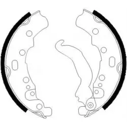 Μπροστινά τακάκια μοτοσυκλέτας FERODO FSB872