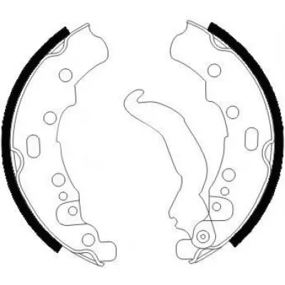 Μπροστινά τακάκια μοτοσυκλέτας FERODO FSB872 Μπροστινά τακάκια μοτοσυκλέτας FERODO FSB872