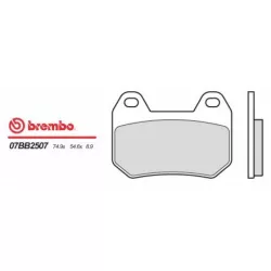 Τακάκια μοτοσυκλέτας OEM BREMBO 07BB2507