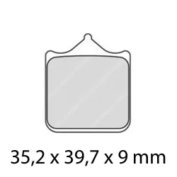 Τακάκια μοτοσυκλέτας FERODO FDB2255ST