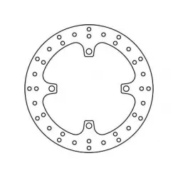 Πίσω δισκόπλακα μοτοσυκλέτας TRW-LUCAS MST322 Πίσω δισκόπλακα μοτοσυκλέτας TRW-LUCAS MST322