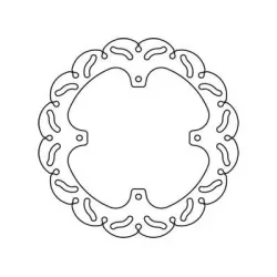 Πίσω δισκόπλακα μοτοσυκλέτας TRW-LUCAS MST328RAC Πίσω δισκόπλακα μοτοσυκλέτας TRW-LUCAS MST328RAC