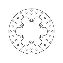Πίσω δισκόπλακα μοτοσυκλέτας TRW-LUCAS MST336 Πίσω δισκόπλακα μοτοσυκλέτας TRW-LUCAS MST336