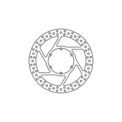 Δισκόπλακα εμπρός TRW-LUCAS MST337